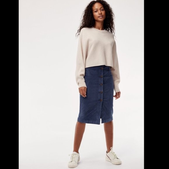ARITZIA Wilfred Layne Corduroy Midi Skirt - Picture 3 of 4